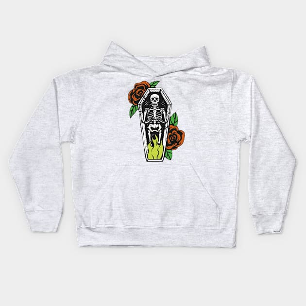 Love You To Death Kids Hoodie by ShoppeMorbid